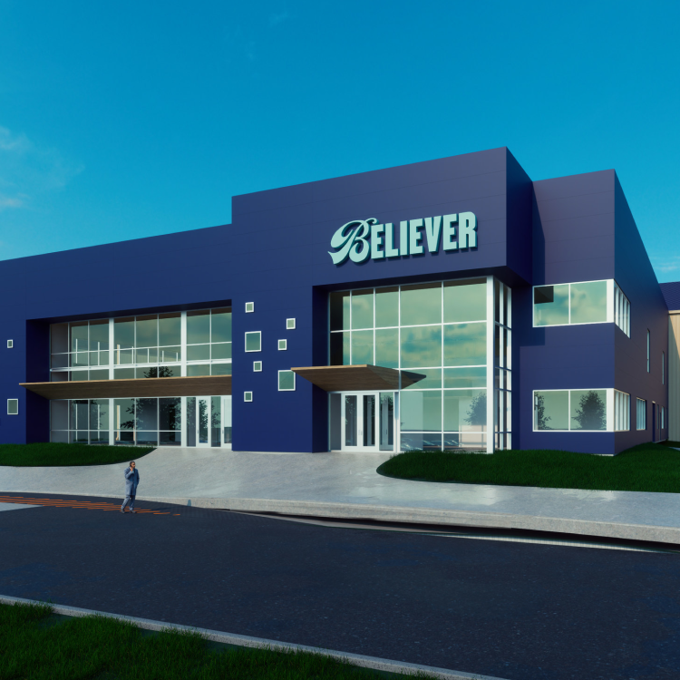 The company's first U.S. commercial-scale production facility is planned at 200,000 square feet, with possible expansion in the future